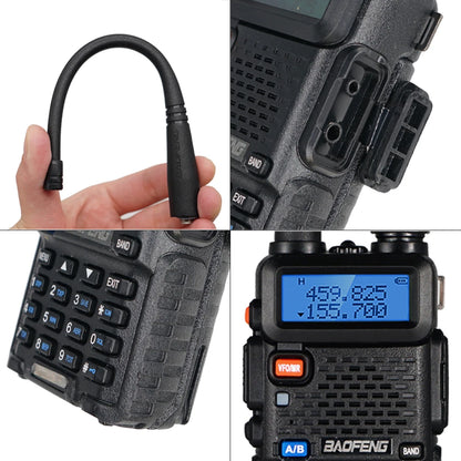 2pcs Real 8W Baofeng uv-5r Walkie Talkie High Power Portable Ham CB RaHam Radios