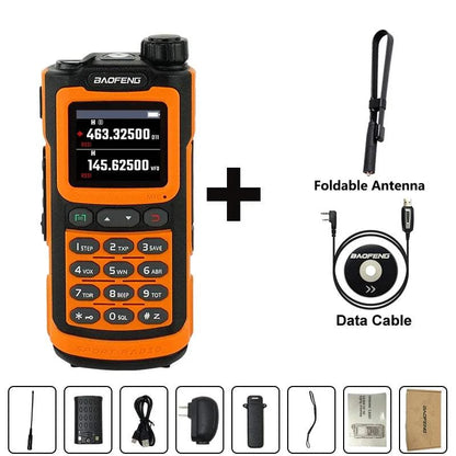 2023 Baofeng UV-20 Walkie Talkie Waterproof Dual Band High Power CB HaHam Radios