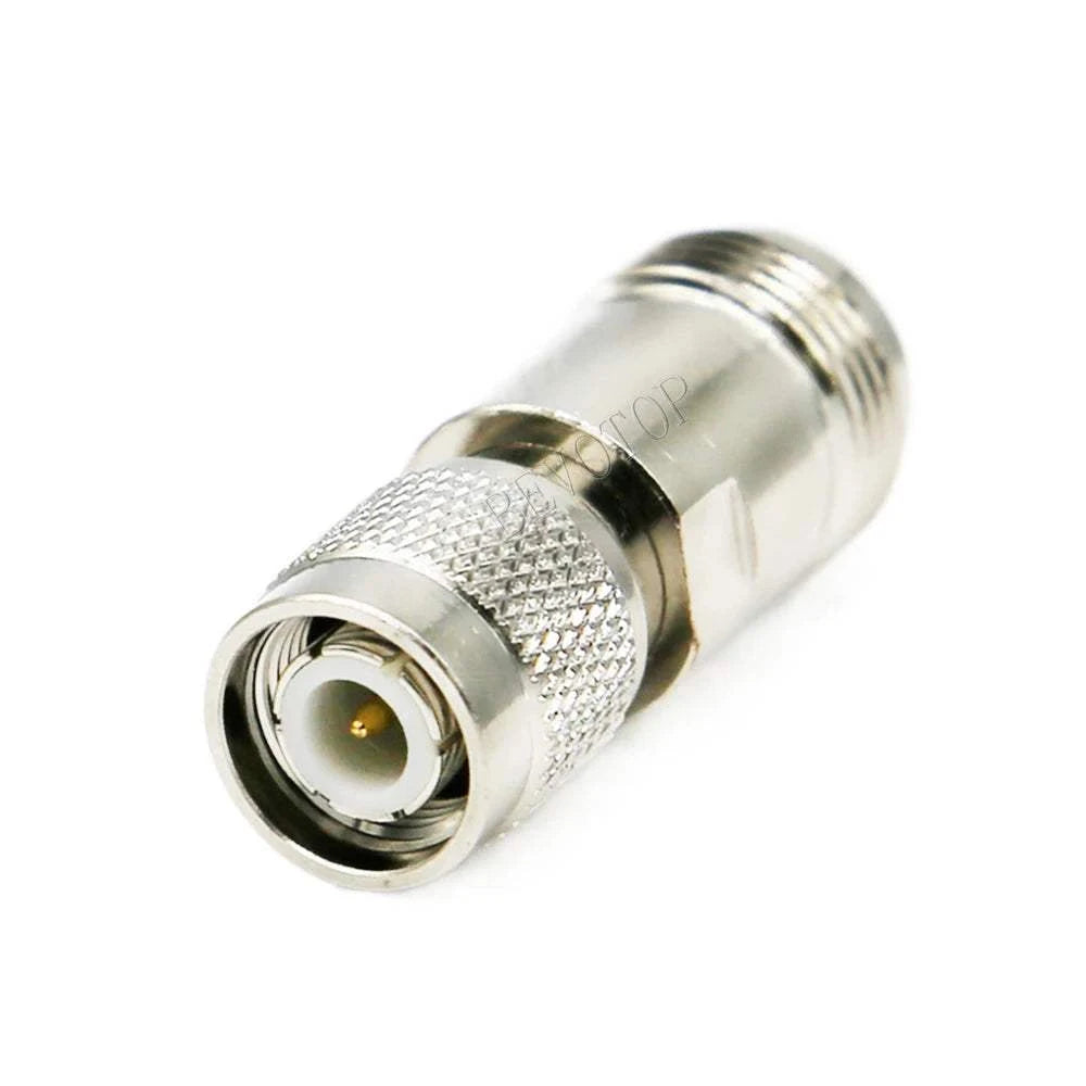 1Pcs N Female Jack to TNC Male Straight Connector RF Coaxial Adapter 5Ham Radios