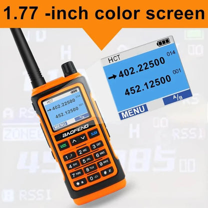 2023 Baofeng UV-17 Walkie Talkie Profesional Dual Band Powerful UHF VHHam Radios