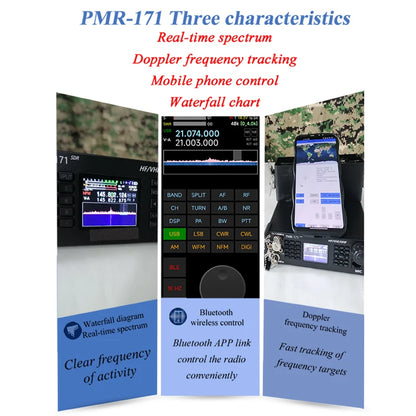 Zastone Base Station: ZASTONE PMR171 SDR Short Wave Transceiver HF CB Ham Radios