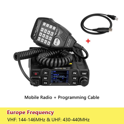 RETEVIS RT95 Car Radio with Screen Ham Car Mobile Radio Station AutoraHam Radios