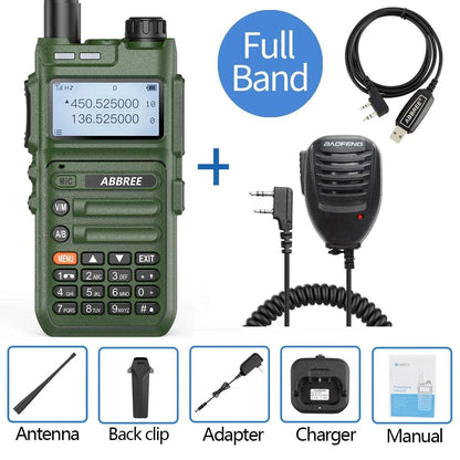 ABBREE AR-F5 10W Powerful Automatic Wireless Copy Frequency support USHam Radios