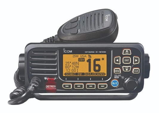 NEW Icom IC-M330 VHF136-174MHZ Marine Radio Marine TRANSCEIVERHam Radios