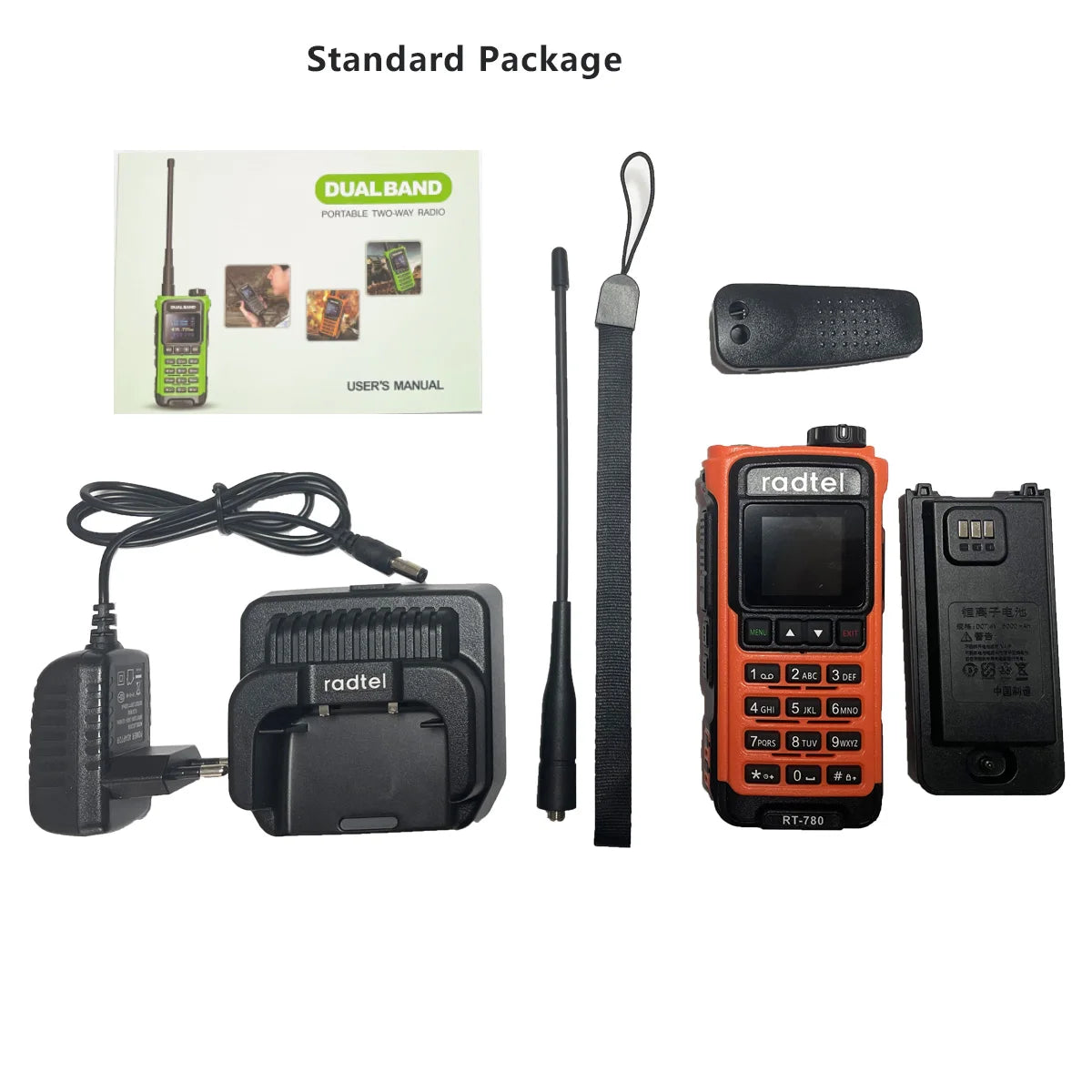 Radtel RT-780 136-620Mhz Amateur Walkie-Talkies Air Band Radio ReceiveHam Radios