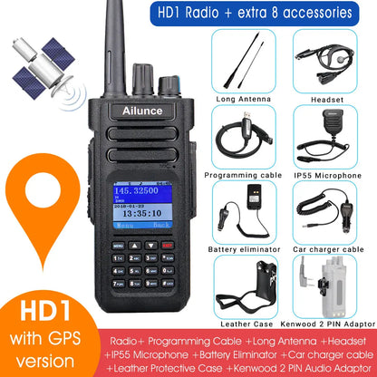 Ailunce HT: Ailunce HD1 DMR Digital Walkie Talkie Ham Radio Long RangeHam Radios