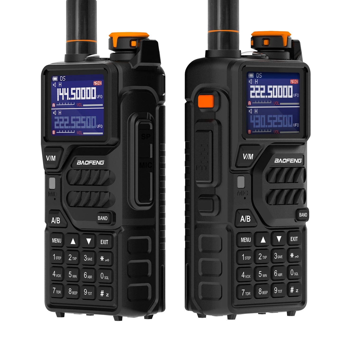 2024 NEW Baofeng K5PLUS 10W walkie-talkie multi-band UHF VHF color larHappy Radios2024