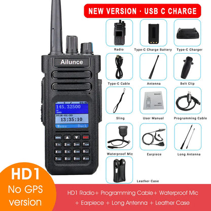 Ailunce HT: Ailunce HD1 DMR Digital Walkie Talkie Ham Radio Long RangeHam Radios