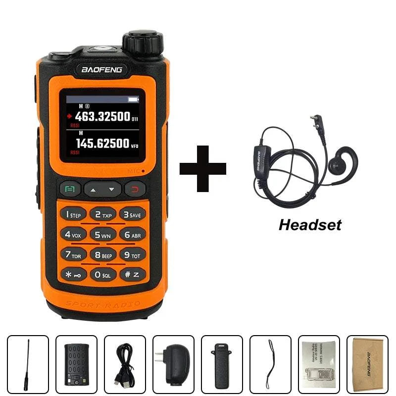 2023 Baofeng UV-20 Walkie Talkie Waterproof Dual Band High Power CB HaHam Radios