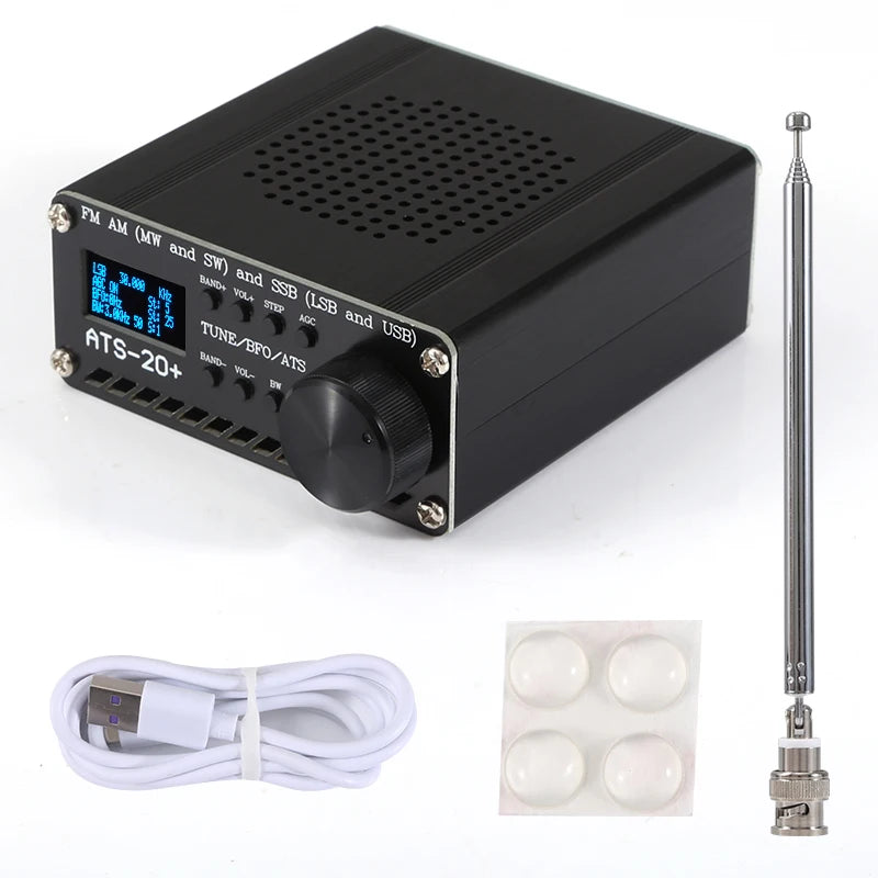 New ATS-20+ Plus ATS20 V2 SI4732 Radio Receiver DSP SDR Receiver FM AMHam Radios