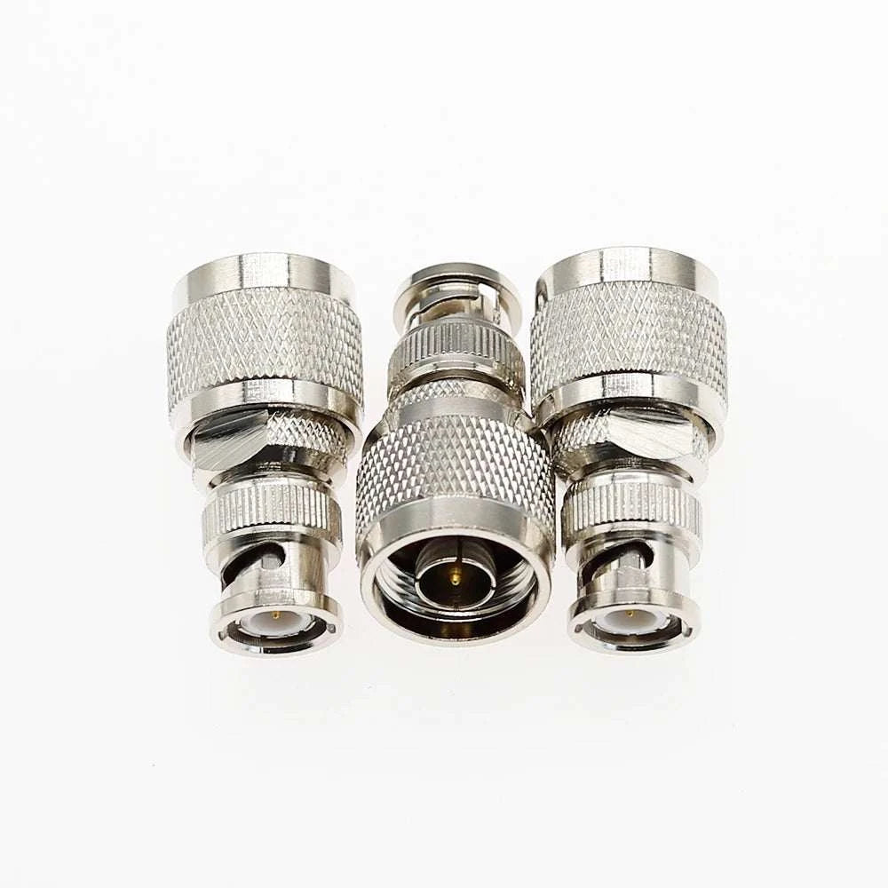 1 PCS BNC to N Adapter RF Connectors Straight N Male/Female to BNC MalHappy Radios1 PCS BNC