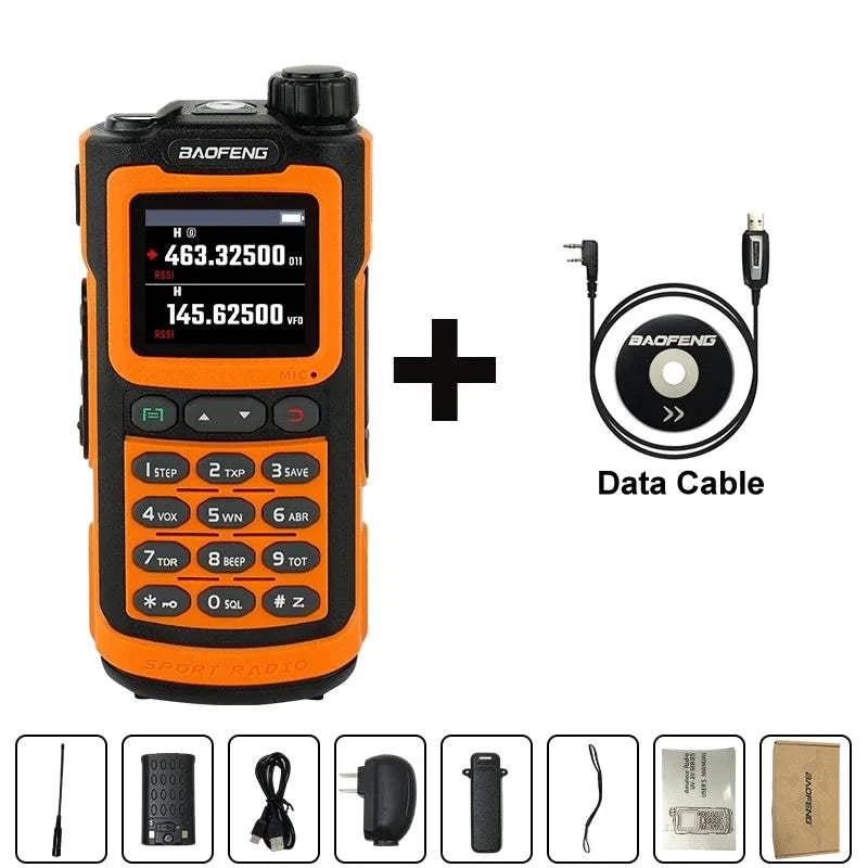 2023 Baofeng UV-20 Walkie Talkie Waterproof Dual Band High Power CB HaHam Radios