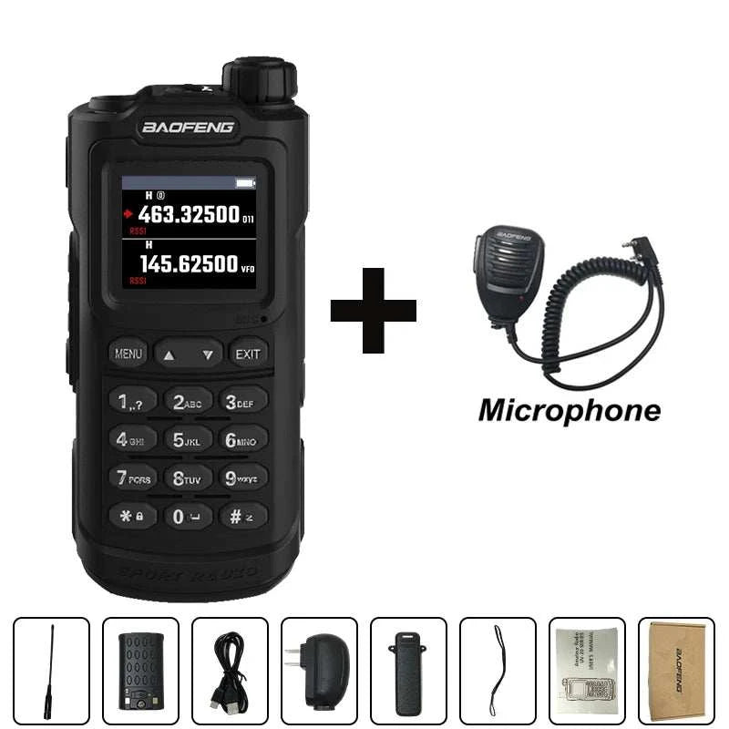 2023 Baofeng UV-20 Walkie Talkie Waterproof Dual Band High Power CB HaHam Radios