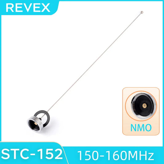 REVEX SD-TC152 NMO Single Band VHF 150-160MHz 100W High Gain Car MobilHam Radios