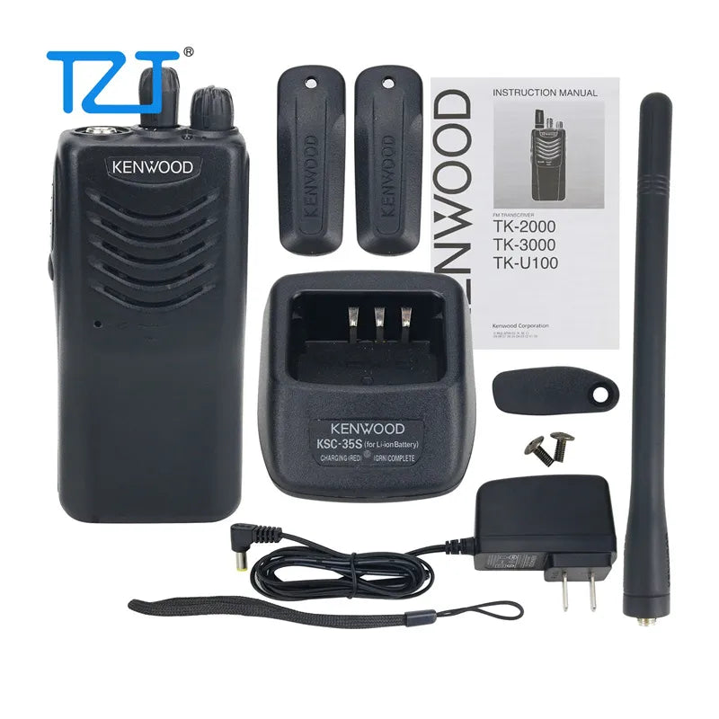 TZT TZT TK-2000/TK-U100/TK-3000 5W 3-5KM VHF Radio Portable Walkie TalHam Radios