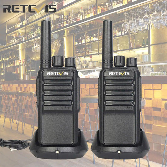 Retevis NR610 Walkie Talkie AI Noise Reduction Two-way Radio Station THappy RadiosRetevis NR610 Walkie Talkie AI Noise Reduction