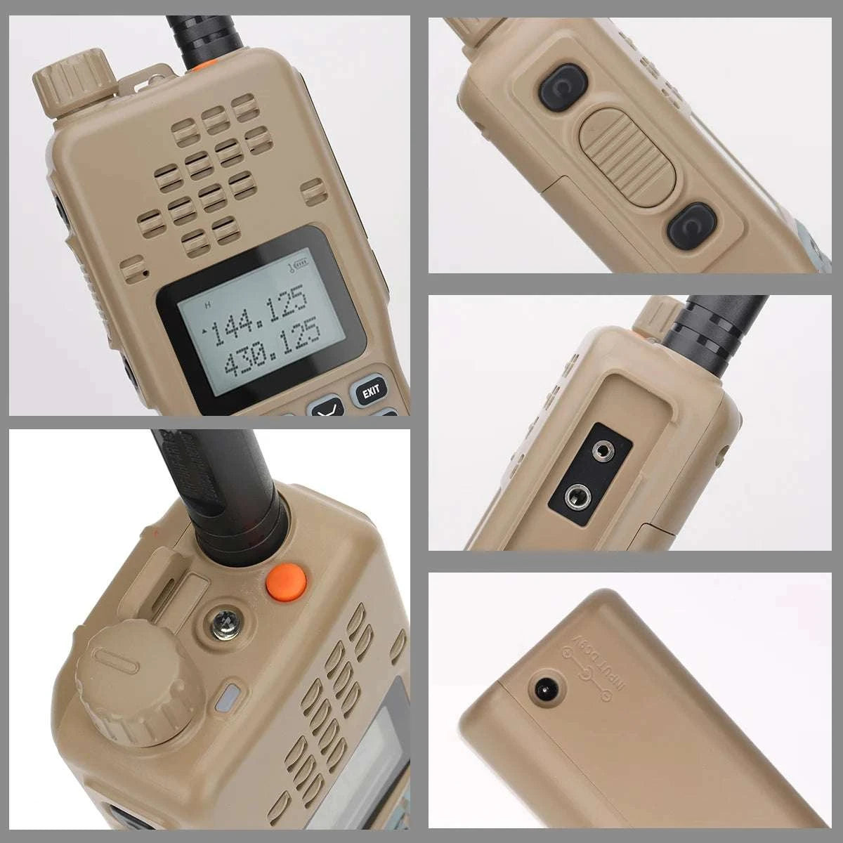 ABBREE 15W Powerful AR-152 Military Two Way Radio 12000mAh Battery TacHappy RadiosABBREE 15W Powerful AR-152 Military